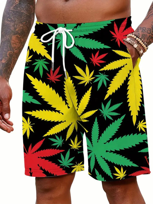 Mary Jane Jamaican Swim Trunks